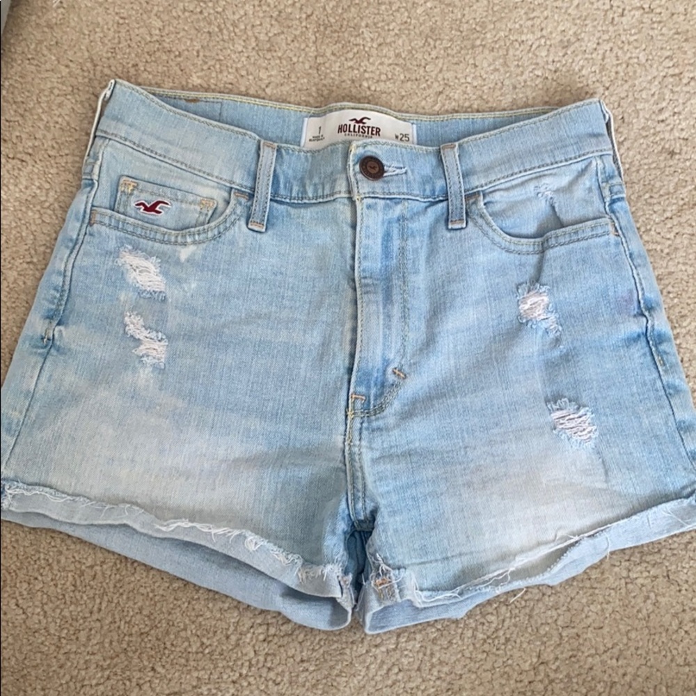 Hollister jean shorts